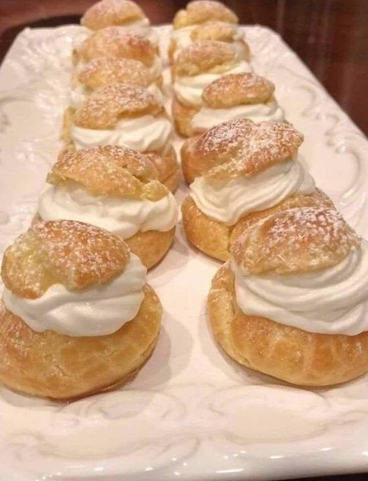 MOM’S FAMOUS CREAM PUFFS Try it, you will not regret it!