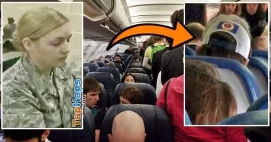 Female Army Officer Boards Plane, Man Won’t Let Her Take Her Seat