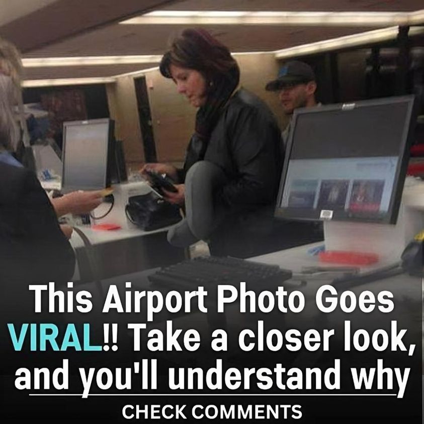 Heartwarming Moment at Airline Counter Goes Viral!! Take a closer look, and you’ll understand why