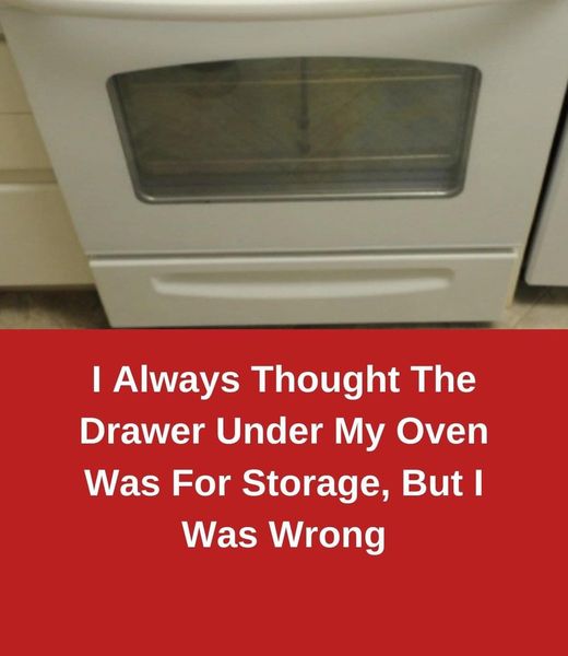 I Always Thought The Drawer Under My Oven Was For Storage, But I Was Wrong