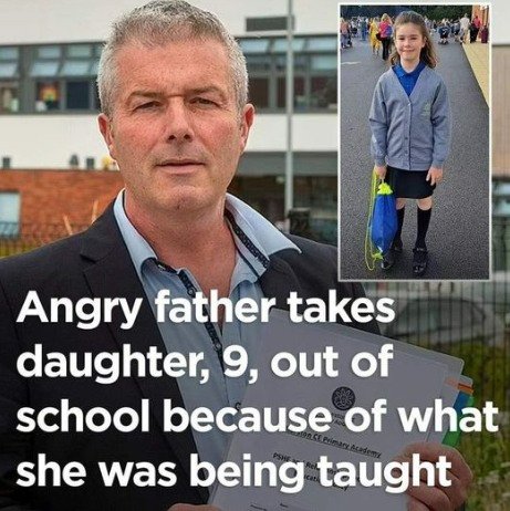 Father Outraged Over Compulsory S Education Lessons, Pulls Daughter from School