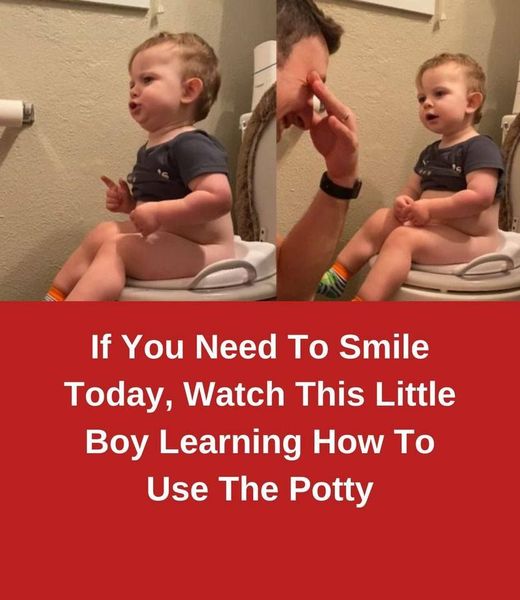 Watch This Little Boy Learning How To Use The Potty If You Need To Smile Today